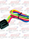RELAY CONNECTOR PLUG FOR 4-5 PIN FLASHERS , 12-24V