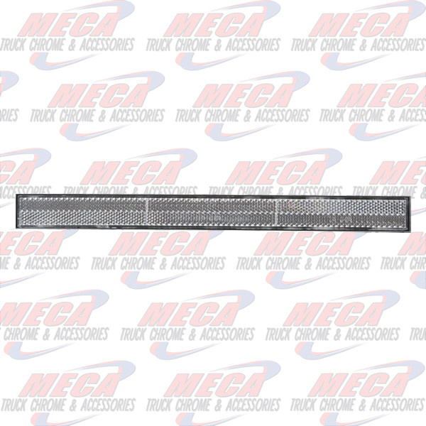 12"X1.12" CLEAR WHITE SILVER CONSPICUITY REAR OF SLEEPER REFLECTOR