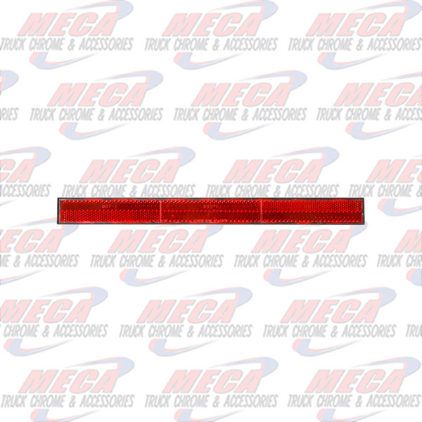 12"X1.12" RED CONSPICUITY REFLECTOR