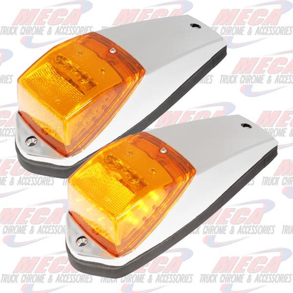 ROOF LIGHT RECT. 17 AMBER LED