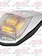 ROOF LIGHT SQUARED CLEAR AMB LED - COMPLETE UNIT