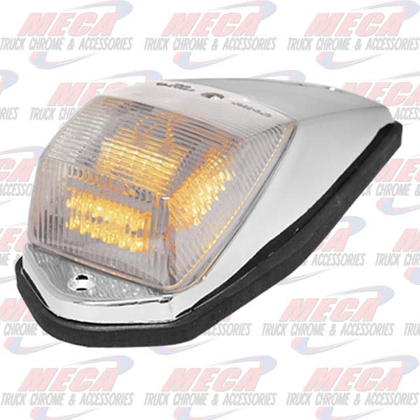 ROOF LIGHT SQUARED CLEAR AMB LED - COMPLETE UNIT