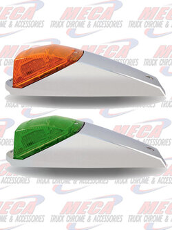 ROOF SQUARED LIGHT AMBER/ GREEN COMPLETE UNIT