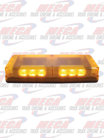 STROBE BAR 18 LED AMBER BAR MAGNET MOUNT