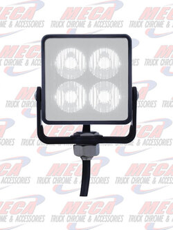 STROBE WHITE 4 LED HIGH POWER SQUARE
