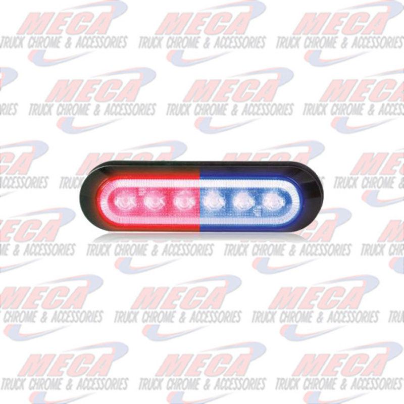 ** Discontinued **STROBE LT 4 LED BLU/RED-FOR ENTERTAINMENT USE ONLY