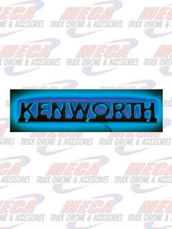 STEALTH EMBLEM LT KW BLUE HOOD SIDE NAME W/TRIM