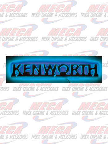 STEALTH EMBLEM LT KW BLUE HOOD SIDE NAME W/TRIM
