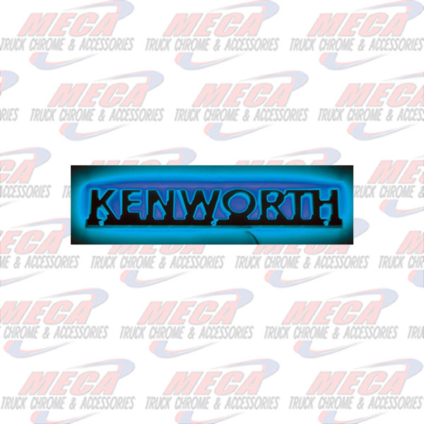 STEALTH EMBLEM LT KW BLUE HOOD SIDE NAME W/TRIM