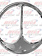 HEADLAMP COVER CAT'S EYE 7" LIGHT COVER PAIR