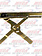 WINDOW REGULATOR MR 1991-2003 LEFT