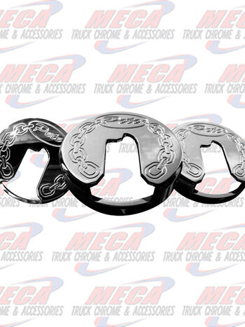 CUSTOM FUEL CAP COVER PB SET OF 2