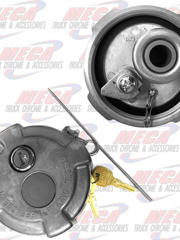 FUEL CAP LOCKING VOLVO, MACK, IHC, FUEL TANK MUST BE VENTED