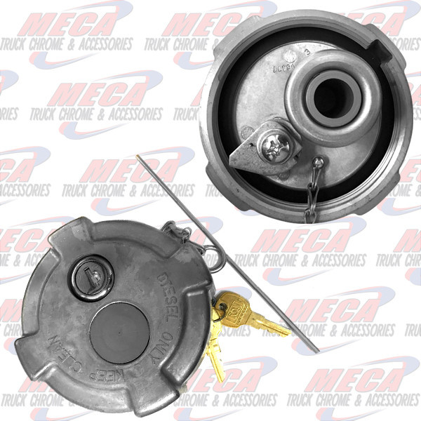 FUEL CAP LOCKING VOLVO, MACK, IHC, FUEL TANK MUST BE VENTED