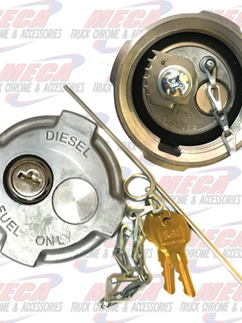 FUEL CAP LOCKING FL FREIGHTLINER M2 THREADED CAP, FUEL TANK MUST BE VENTED