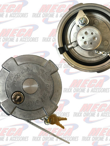 FUEL CAP LOCKING FOR 4" THREADED TANKS, 190deg  Thermal w/ Pressure Relief, FUEL TANK MUST BE VENTED