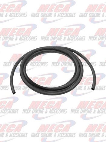 PLASTIC HOSE 1/4" BLACK TUBING (PER FOOT)