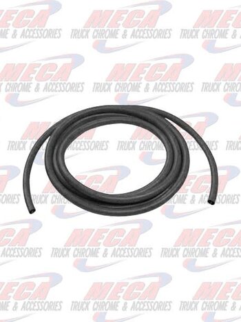 PLASTIC HOSE 1/2" BLACK TUBING (PER FOOT)