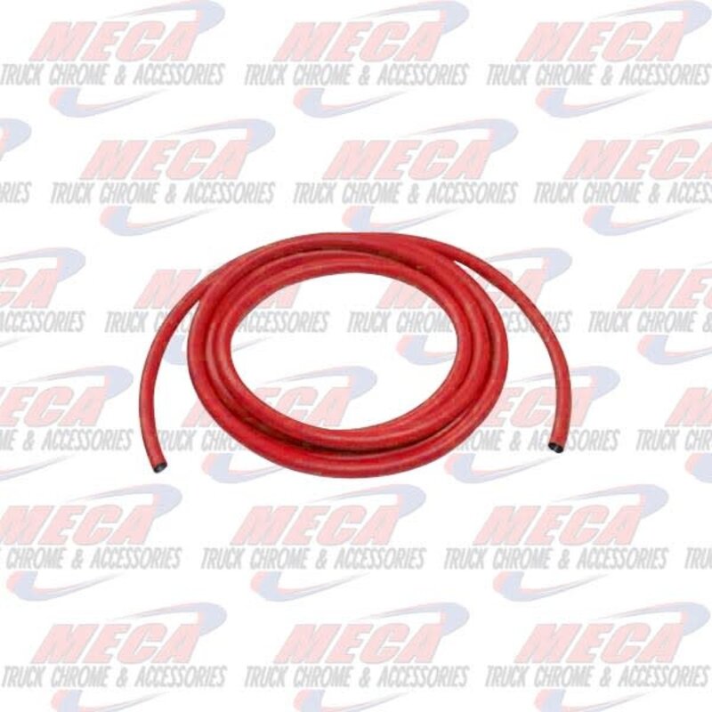 PLASTIC HOSE 1/2" RED TUBING (PER FOOT)