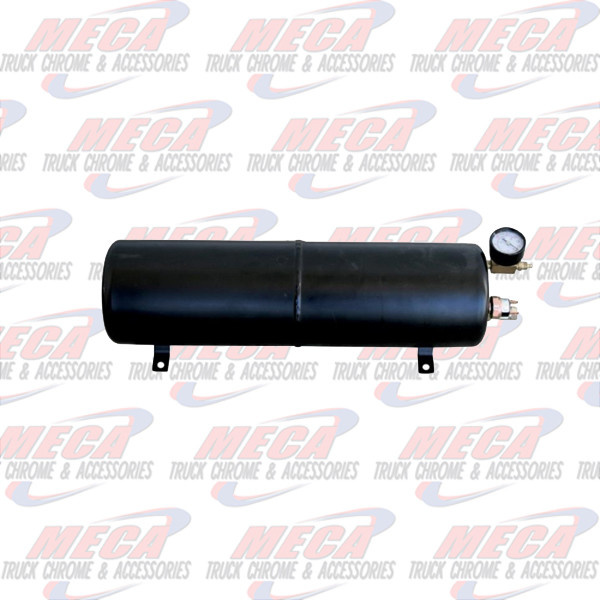 AIR TANK 5.5 LITER BLACK W/ GAUGE & PRESS SWITCH