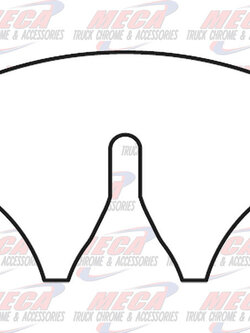 FIFTH WHEEL SLICK PLATE FONTAINE 7000 MINIMIZER