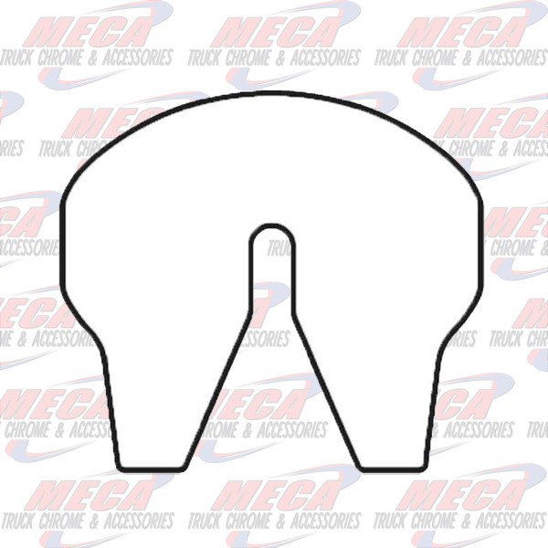 FIFTH WHEEL SLICK PLATE JOST MINIMIZER