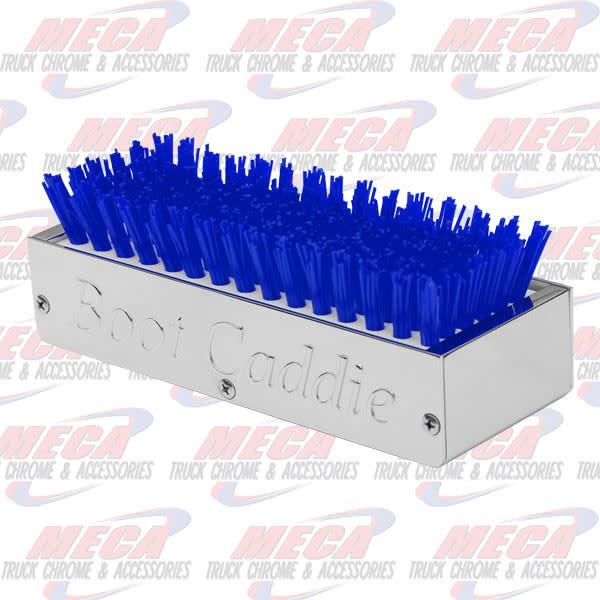 CR. ALUMINUM BOOT CADDIE W/ BLUE BRUSH & HARDWARE