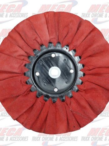 BUFFING WHEEL RED TOUGH/HARD