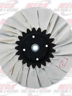 BUFFING WHEEL WHITE AIRWAY