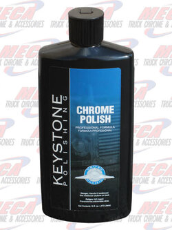 *** Discontinued *** KEYSTONE CHROME POLISH LIQUID BOTTLE