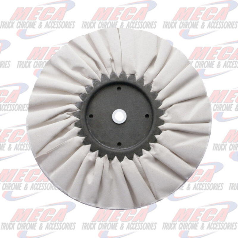 BUFFING WHEEL 10" WHITE AIRWAY