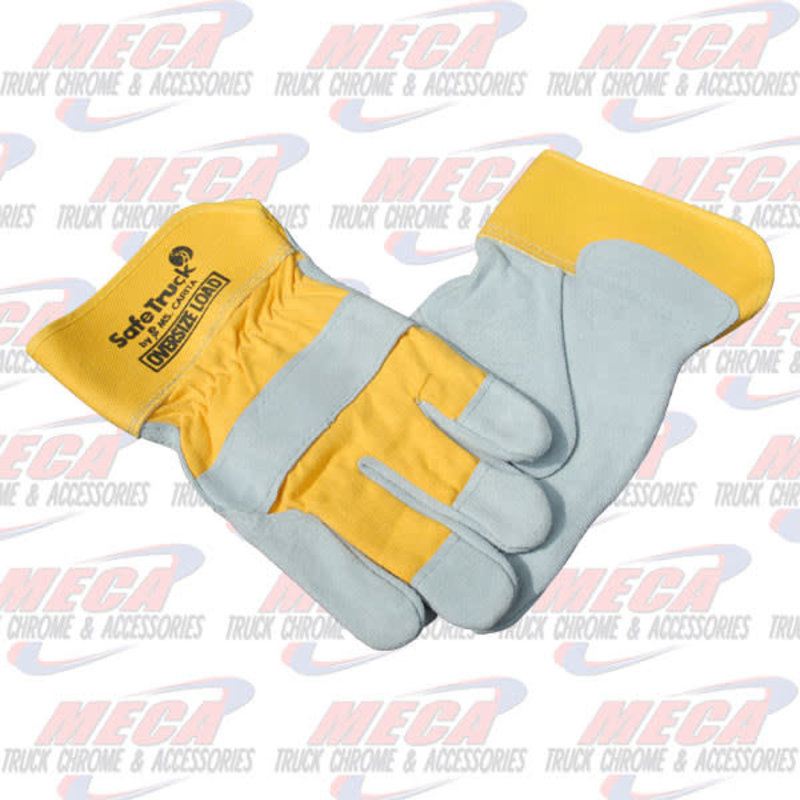 WORK GLOVES HD LARGE LEATHER (SET)