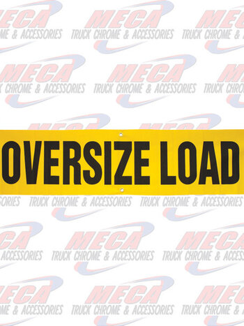 VINYL BANNER OVERSIZE W/GROMMET 18"X84"