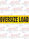 VINYL BANNER OVERSIZE W/GROMMET 18"X84"