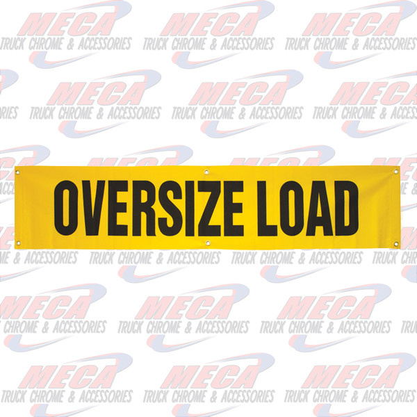 VINYL BANNER OVERSIZE W/GROMMET 18"X84"