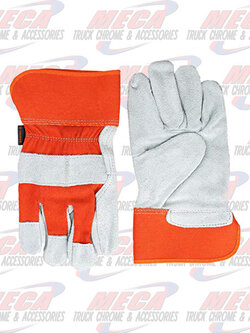 WORK GLOVES HD LARGE LEATHER (SET)