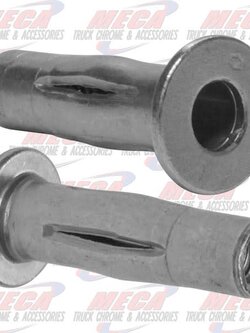 THREADED RIVET 1/4" LONG NECK USED ON FIBER GLASS (Each Rivet)