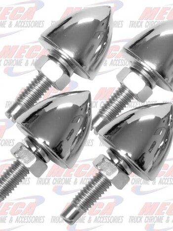 TAG LICENSE PLATE BULLET BOLT SET (SET OF 4)