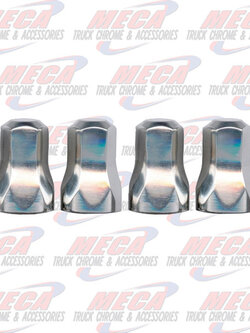 UNITED PACIFIC AIR CLEANER NUT CHROME 4 PACK