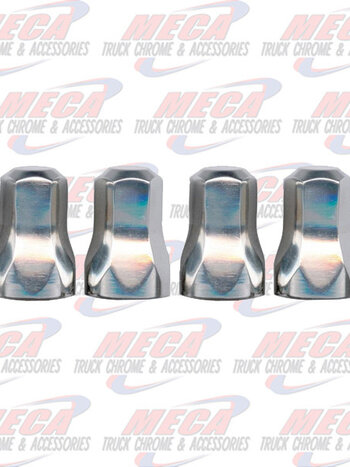 UNITED PACIFIC AIR CLEANER NUT CHROME 4 PACK