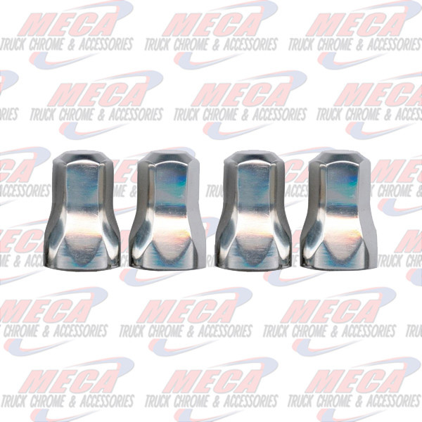 UNITED PACIFIC AIR CLEANER NUT CHROME 4 PACK