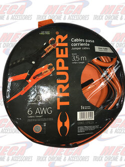 TRUPER HEAVY DUTY JUMPER CABLES CAP-3008T 9.8FT