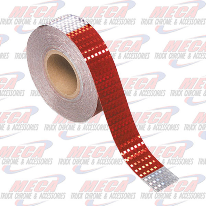 REFLECTIVE TAPE RED & WHT