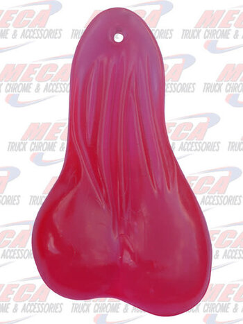 BULL BALLS PINK CLEAR RUBBER
