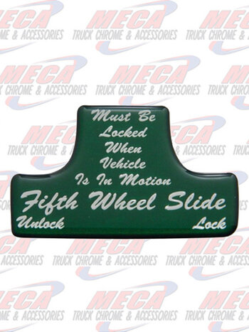SWITCH GUARD STICKER FL GREEN 5TH WHEEL