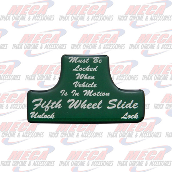 SWITCH GUARD STICKER FL GREEN 5TH WHEEL