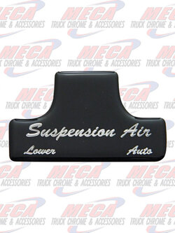 SWITCH GUARD STICKER FL BLACK AIR SUSPENSION