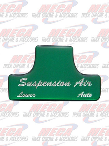 SWITCH GUARD STICKER FL GREEN AIR SUSPENSION