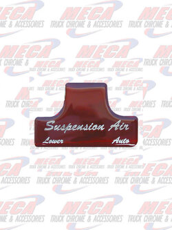 SWITCH GUARD STICKER FL RED AIR SUSPENSION