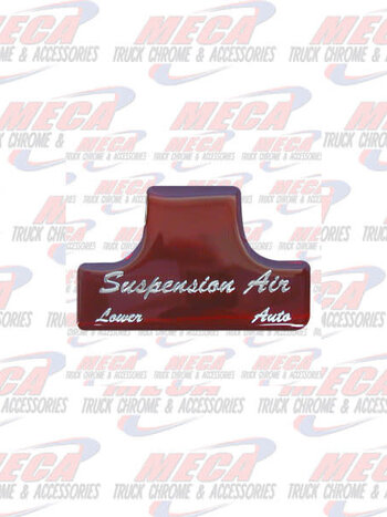 SWITCH GUARD STICKER FL RED AIR SUSPENSION